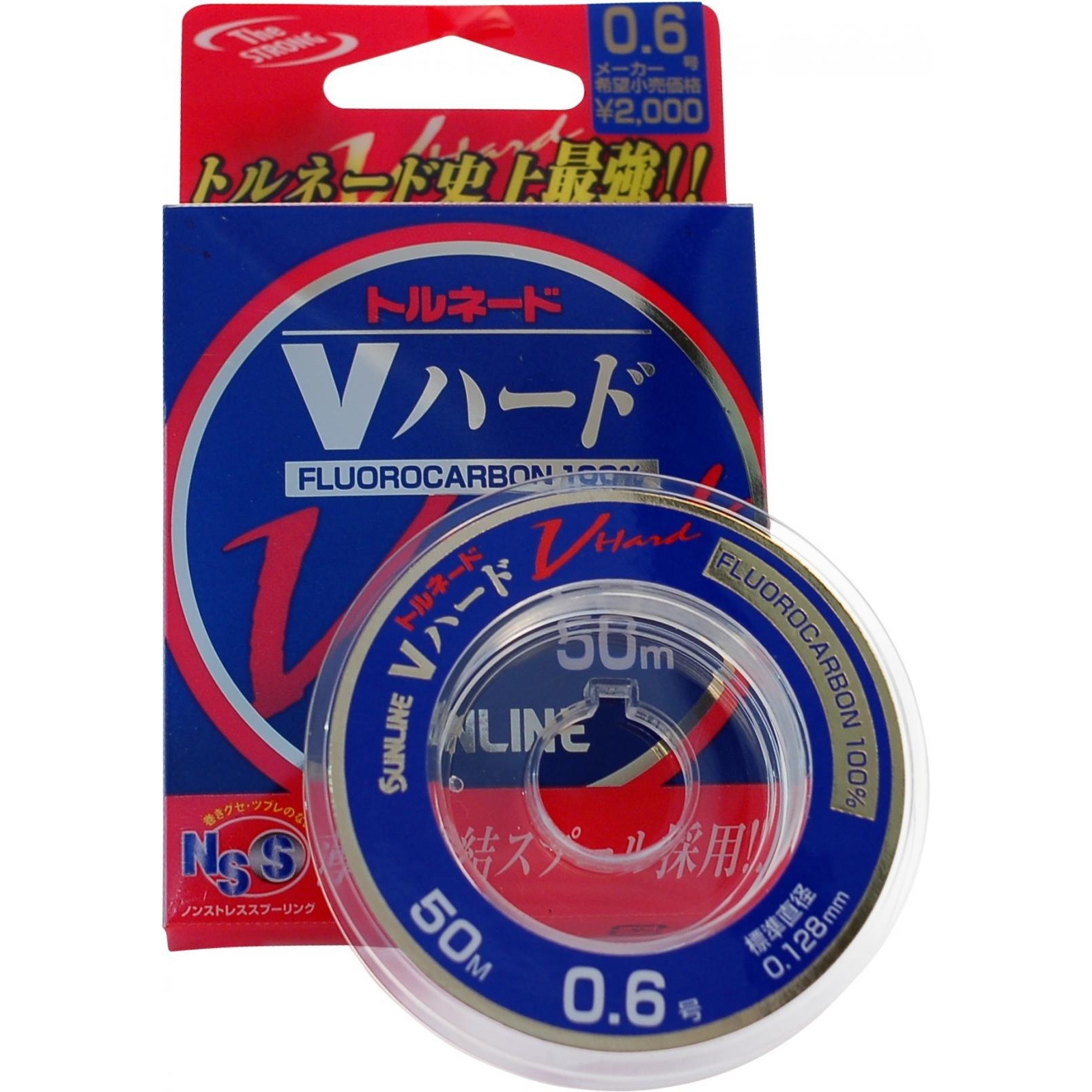 Sunline Tornado V-Hard (0.185mm 50m 2.5kg) - зображення 1