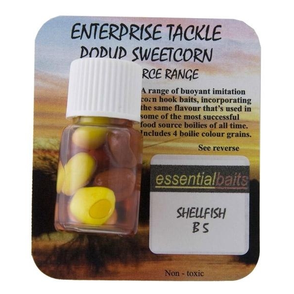 Enterprise Tackle Кукуруза Pор Uр Essential (ShellFish B5/yellow) - зображення 1