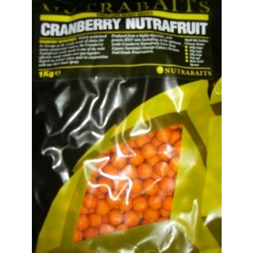 Nutrabaits Бойлы Cranberry Nutrafruit 20mm 400g - зображення 1