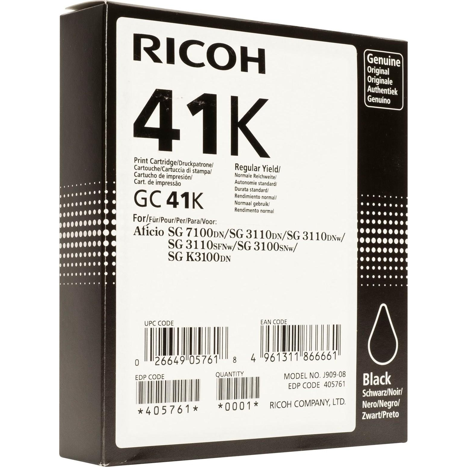 Ricoh GC-41K (405761) - зображення 1