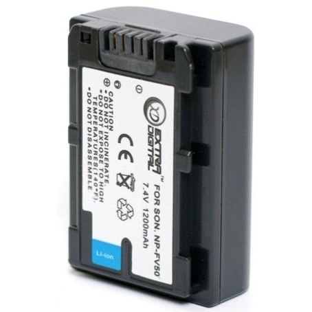 ExtraDigital Аккумулятор для Sony NP-FV50, Li-ion, 1200 mAh (BDS2676) - зображення 1
