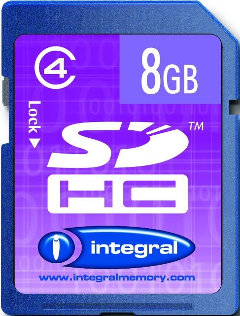 Integral 8 GB SDHC Class 4 - зображення 1