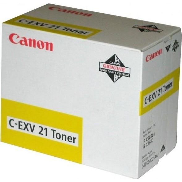 Canon C-EXV21 Yellow (0455B002) - зображення 1