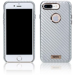   REMAX Carbon Series iPhone 7 Plus Silver