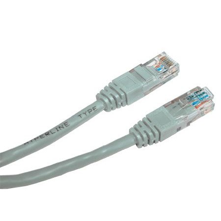 EServer CAT.5E UTP CORD-0.5M-GRY - зображення 1