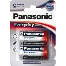Panasonic C bat Alkaline 2шт Everyday Power (LR14REE/2BR)