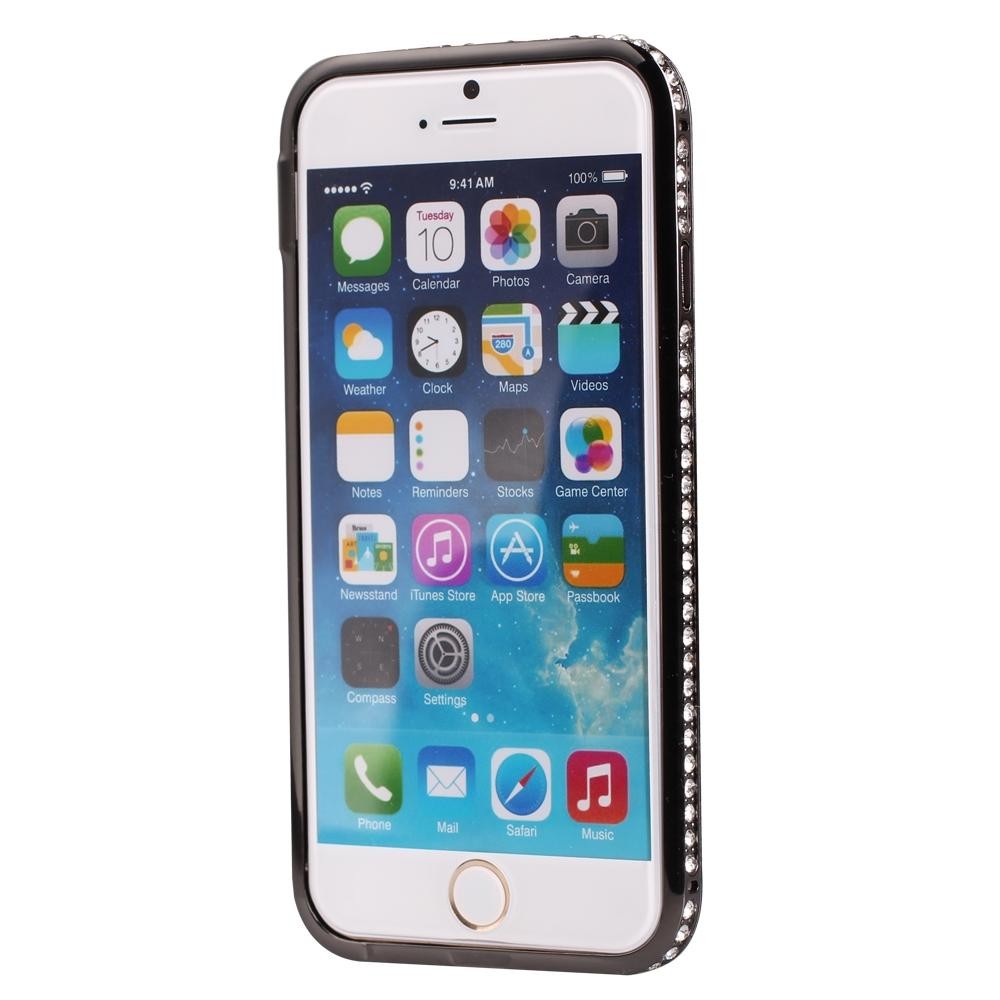 Shengo SG03 Metal Bumper iPhone 6/6s Black - зображення 1