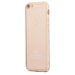 Shengo TPU Case Diamond iPhone 7 Gold