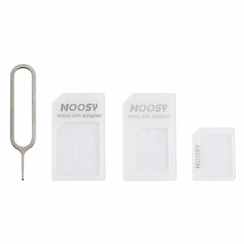 Noosy 4 in 1 Sim Adapter White - зображення 1