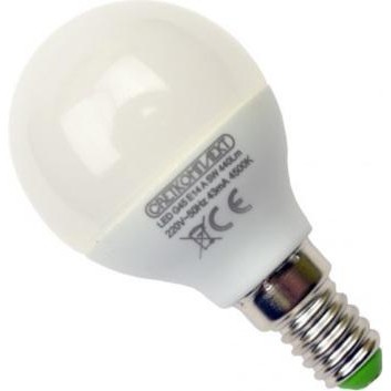 Светкомплект LED G45 E14 A 5W 4500K (000001337) - зображення 1