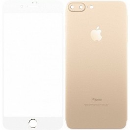 TOTO 2,5D Full cover Tempered Glass (front+back) iPhone 7 Plus Gold
