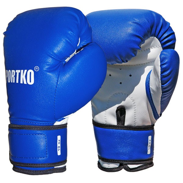 Sportko Боксерские перчатки кожвинил 10 oz (ПД2-10-OZ) - зображення 1