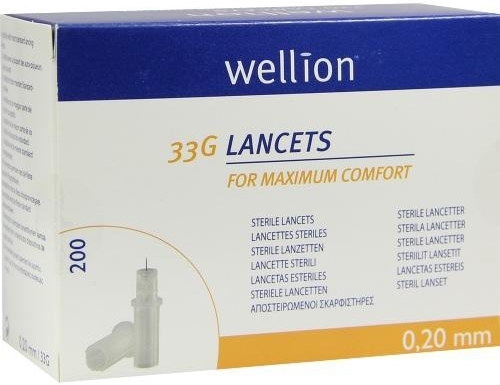 Wellion Lancets 33G 200 шт. - зображення 1