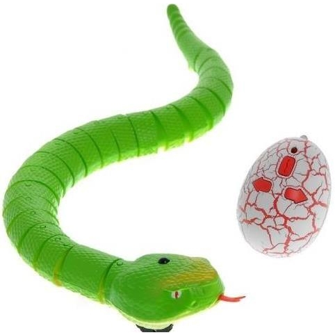 Le Yu Toys Rattle Snake Змея зеленая (LY-9909C) - зображення 1