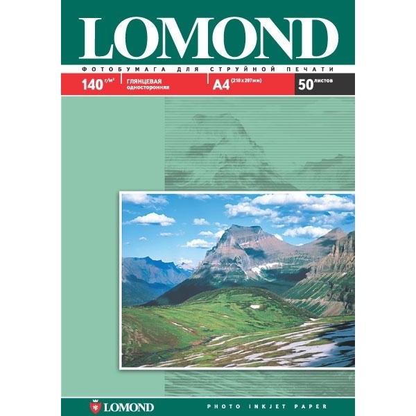 Lomond Photo Inkjet Paper Glossy 140 g/m2 A3/50 (0102066) - зображення 1