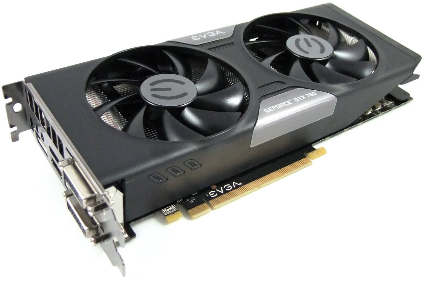 EVGA GeForce GTX 760 04G-P4-2768-KR купить в интернет-магазине: цены на  видеокарта GeForce GTX 760 04G-P4-2768-KR - отзывы и обзоры, фото и  характеристики. Сравнить предложения в Украине: Киев, Харьков, Одесса,  Днепр на Hotline.ua