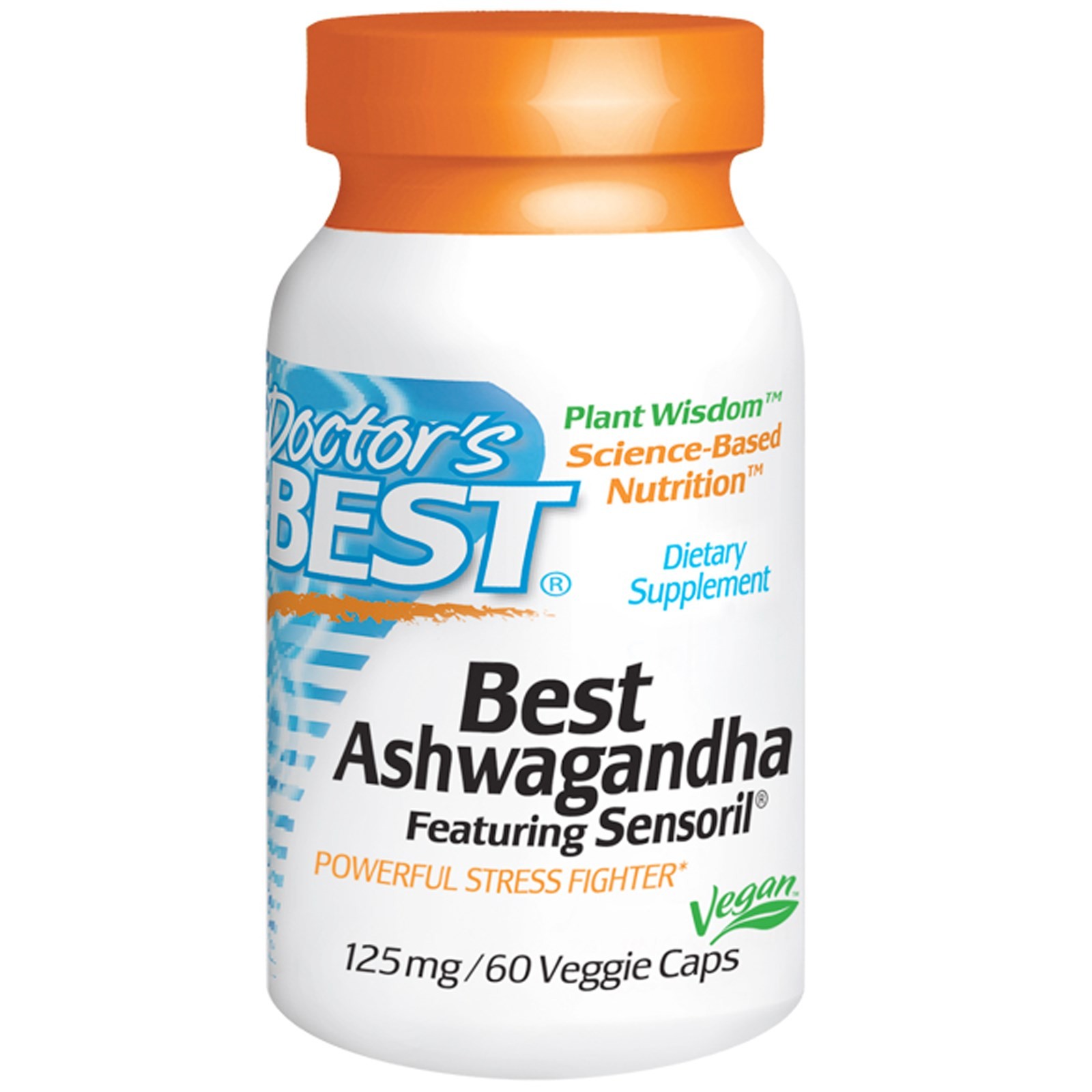 Doctor's Best Ashwagandha with Sensoril 125 mg 60 caps - зображення 1
