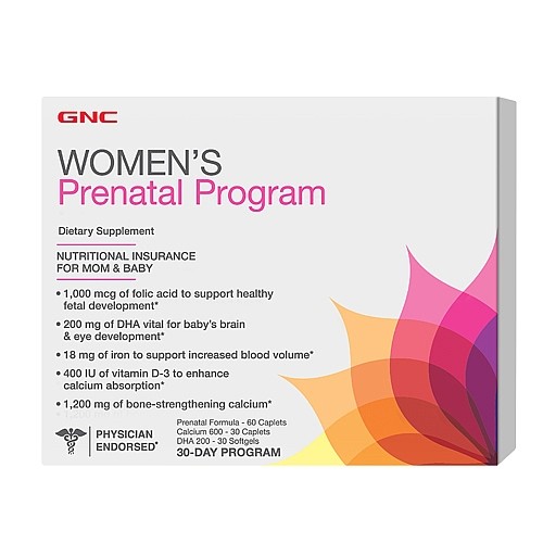 GNC Women's Prenatal Program 30 pack - зображення 1