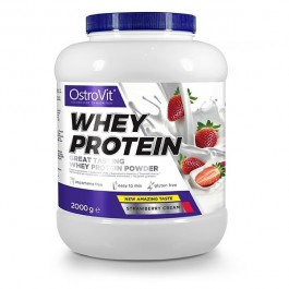OstroVit Whey Protein 2000 g /66 servings/ Strawberry Cream