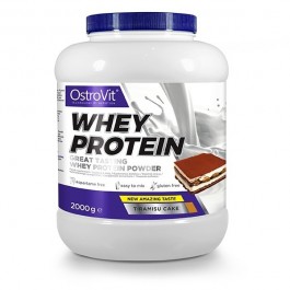 OstroVit Whey Protein 2000 g /66 servings/ Tiramisu Cake