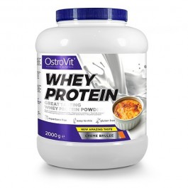 OstroVit Whey Protein 2000 g /66 servings/ Creme Brulee