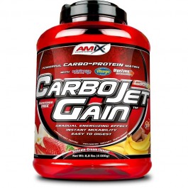 Amix CarboJet Gain pwd. 4000 g /80 servings/ Strawberry