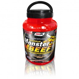 Amix Anabolic Monster Beef Protein pwd. 1000 g /30 servings/ Strawberry Banana