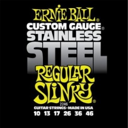 Ernie Ball P02246 Regular Slinky Stainless Steel 10/46