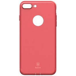   Baseus Simple Solid Сolor TPU Case for iPhone 8 Plus/7 Plus Red ARAPIPH7P-MS09