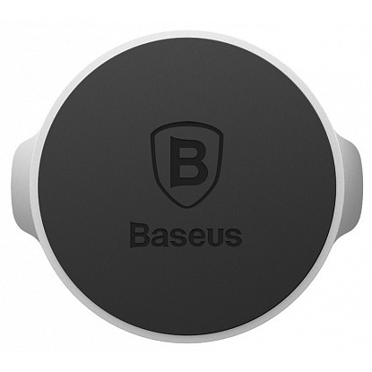 Baseus Small ears series Magnetic suction bracket (Flat type) Silver (SUER-C0S) - зображення 1