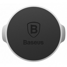   Baseus Small ears series Magnetic suction bracket (Flat type) Silver (SUER-C0S)