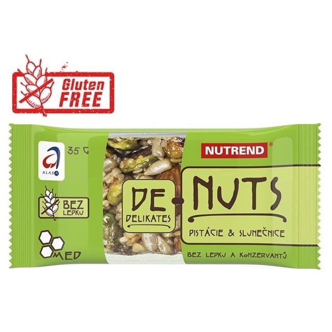 Nutrend DeNuts 35 g Pistachio Sunflower - зображення 1