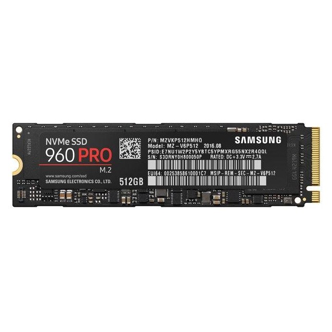 Samsung 960 PRO (MZ-V6P512BW) - зображення 1