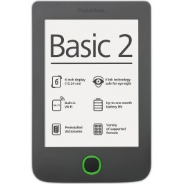 PocketBook Basic 2 (614) Grey PB614-Y-CIS