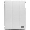 i-Carer Чехол Ultra-thin Genuine leather for iPad Air White RID501WH - зображення 1