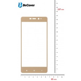   BeCover Защитное стекло для Xiaomi Redmi 4 Prime Gold (701035)