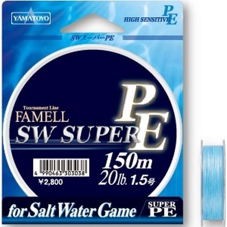 Yamatoyo Salt Water Super PE Blue №0.6 (0.128mm 150m 2.72kg) - зображення 1