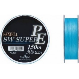 Yamatoyo Salt Water Super PE Blue №2.5 (0.260mm 150m 13.61kg)