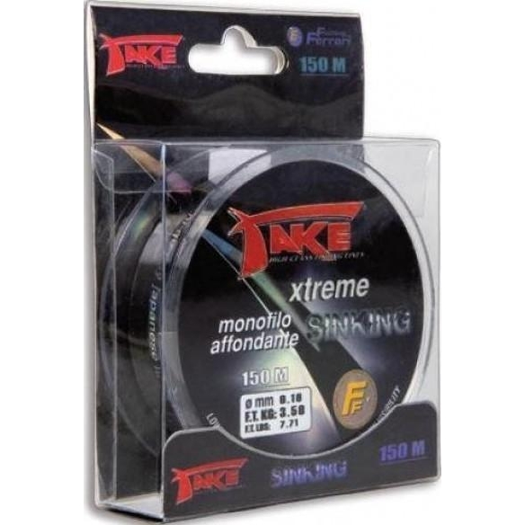 Lineaeffe Take Xtreme Sinking black (0.22mm 150m 7.20kg) - зображення 1