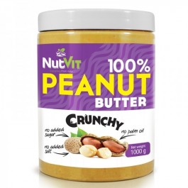 OstroVit NutVit 100% Peanut Butter 1000 g Crunchy