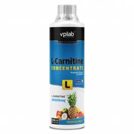 VPLab L-Carnitine Concentrate 500 ml /50 servings/ Tropical Fruit