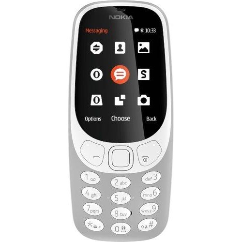 Nokia 3310 Dual Grey (A00028101) - зображення 1