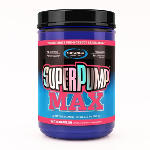 Gaspari Nutrition SuperPump MAX 640 g /40 servings/ Watermelon - зображення 1