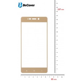   BeCover Защитное стекло для Xiaomi Redmi 4 Standard Gold (701032)