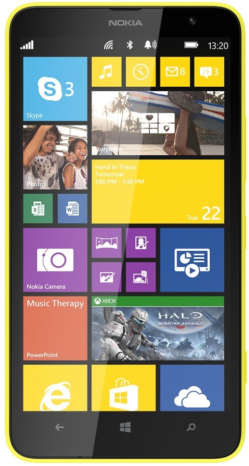 Nokia Lumia 1320 (Yellow) - зображення 1