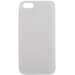 Drobak Elastic PU Apple Iphone 5/5S (White Clear) (210255)