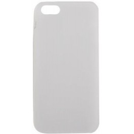   Drobak Elastic PU Apple Iphone 5/5S (White Clear) (210255)