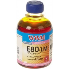   WWM Чернила для Epson L1800/ 800/ 810/ 850 200г Light Magenta Водораств. (E80/LM)