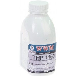   WWM Тонер для HP LJ 1160/ 1320/ P2015/ M2727/ P2035/ P2055 бутль 135г (TB74)