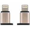 REMAX RA-USB2 micro-lightning Gold - зображення 1